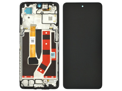 OnePlus OnePlus Nord CE 3 Lite 5G - Lcd + Touch screen + Frame + Side Keys Swich + Speaker Black