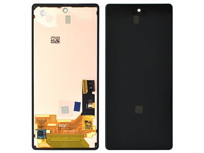 Google Pixel 6 - Lcd + Touchscreen + Frame Black