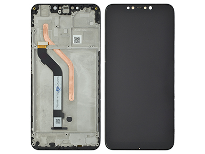 Xiaomi Pocophone F1 - Lcd + Touch Screen + Frame Black
