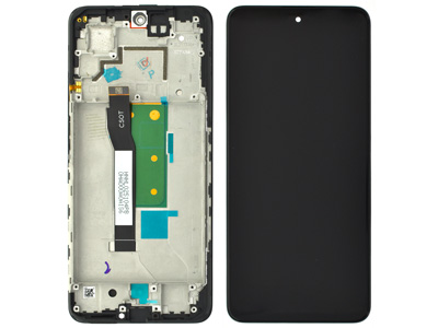 Xiaomi Poco X4 GT - Lcd + Touchscreen + Frame + Switch Tasti Laterali Black