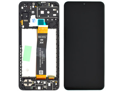 Samsung SM-A136 Galaxy A13 5G - Lcd + Touch Screen + Frame + Buzzer + Speaker Black