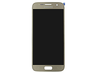 Samsung SM-G930 Galaxy S7 - Lcd + Touchscreen Complete Gold