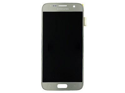 Samsung SM-G930 Galaxy S7 - Lcd + Touchscreen Complete Silver