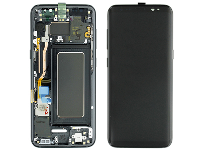 Samsung SM-G950 Galaxy S8 - Lcd + Touchscreen + Speaker + Side Keys Black