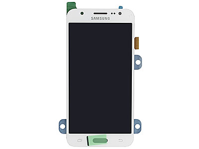 Samsung SM-J500 Galaxy J5 - Lcd + Touchscreen Bianco