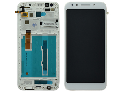 Vodafone Smart N9 Lite - Lcd + Touchscreen + Frame White VF-D620 vers.