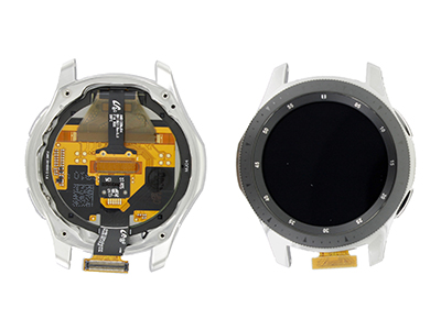Samsung SM-R800 Galaxy Watch 46mm Bluetooth - Lcd + Touchscreen + Function Keys Complete Black