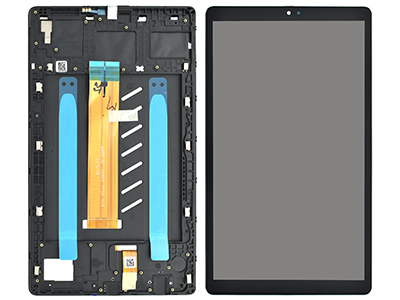 Samsung SM-T220 Galaxy Tab A7 Lite - Lcd + Touchscreen + Frame Grey