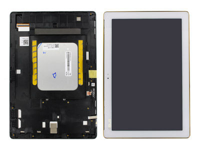 Asus ZenPad 10 Vers. Z301ML - Lcd + Touchscreen + Frame Bianco