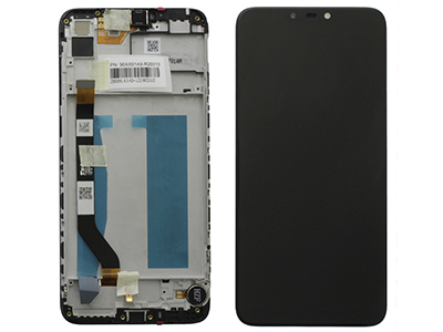 Asus ZenFone Max (M2) ZB633KL - Lcd + Touch Screen + Frame + Vibration + Speaker  Black