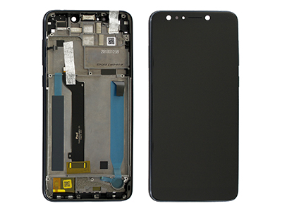 Asus ZenFone 5 Lite ZC600KL - Lcd + Touch Screen + Frame + Speaker + Side Keys Black