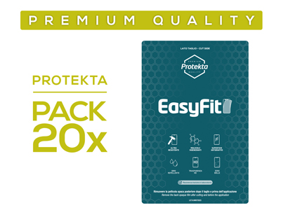 Sony Xperia XZ2 Compact - Protective Films 18x12cm for EasyFit Plotter Pack 20pcs. Protekta