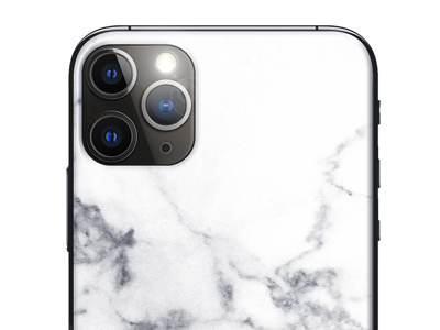 Apple iPhone Xs Max - BACKSKIN films for EasyFit plotters White Marble
