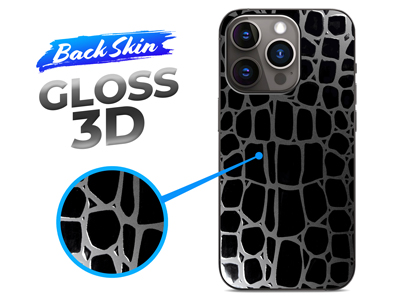 Samsung SM-M307 Galaxy M30s - BACKSKIN films for Easyfit plotters Gloss 3D Crocodile Transparent