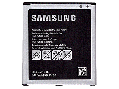 Samsung SM-J320 Galaxy J3 2016 Dual-Sim - EB-BG531BBE 2600 mAh Battery **Bulk**