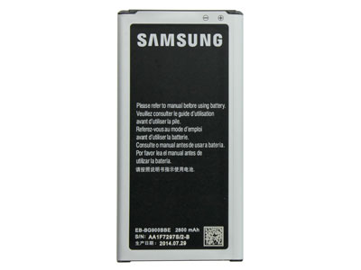 Samsung SM-G901 Galaxy S5 Plus 4G LTE - EB-BG900BBE Batteria 2800 mAh **Bulk**