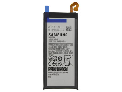 Samsung SM-J330 Galaxy J3 2017 Dual-Sim - EB-BJ330ABE Batteria 2400 mAh **Bulk**