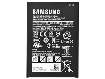 Samsung SM-T575 Galaxy Tab Active3 LTE - EB-BT575BBE Batteria 5050 mAh **Bulk**