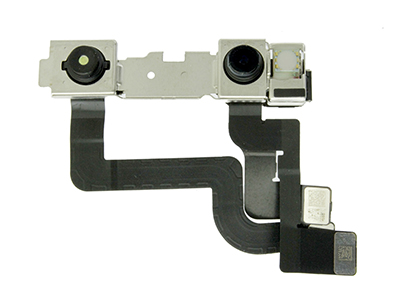 Apple iPhone Xr - Flat cable + Camera Frontale + Sensore Prossimita *Recuperare e saldare sensore Originale*