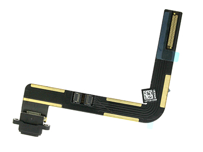 Apple iPad 6a Generazione Model n: A1893-A1954 - Flat Cable + Plug-In Connector Black High Quality