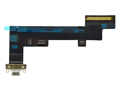 Apple iPad Air 5a Generazione Model n: A2588-A2589-A2591 - Flat Cable + Plug-In Connector Blue