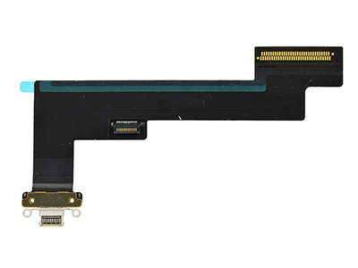 Apple iPad Air 5a Generazione Model n: A2588-A2589-A2591 - Flat Cable + Plug-In Connector Gold Vers. Wifi