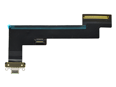 Apple iPad Air 5a Generazione Model n: A2588-A2589-A2591 - Flat Cable + Plug-In Connector Green Vers. Wifi