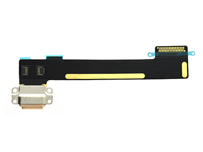 Apple iPad Mini 4 Model n: A1538-A1550 - Flat Cable + Plug-In Connector Gold