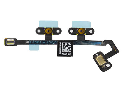 Apple iPad Air 2 Model n: A1566-A1567 - Flat Cable + Volume Keys Switch + Microphone High Quality