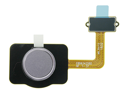 Lg LMQ610EM Q7 - Flat Cable + Fingerprint Reader Purple