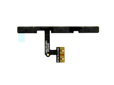 Wiko U Pulse Lite - Flat Cable + Side Keys Switch Black