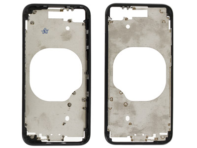 Apple iPhone 8 - Frame in metallo +Tasti Laterali + Sportellino Sim NO LOGO  Grigio Siderale