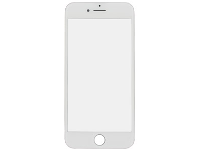 Apple iPhone 8 - Frame cornice lcd + Vetrino **Qualità Eccelsa** Assemblato con OCA  Bianco