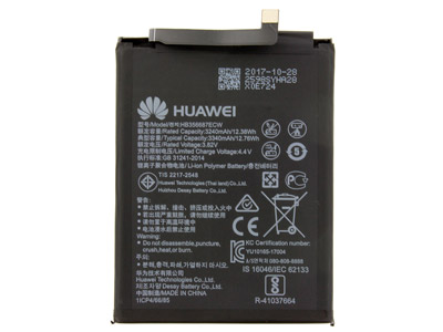 Huawei Honor 7X - HB356687ECW Batteria 3340 mAh Li-Ion **Bulk**