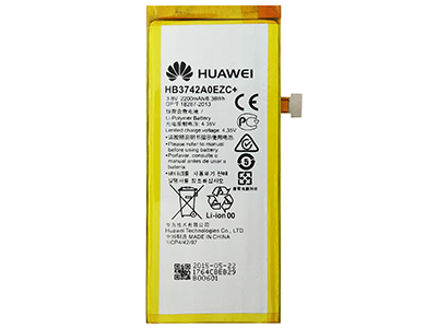 Huawei P8 Lite Smart - HB3742A0EZC Batteria 2200 mAh Li-Ion **Bulk**