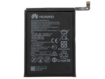 Huawei Mate 9 - HB396689ECW Batteria 4000 mAh Li-Ion **Bulk**