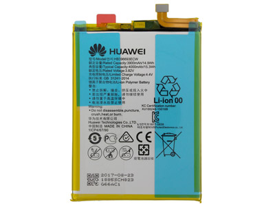 Huawei Mate 8 - HB396693ECW 4000 mAh Li-Ion Battery **Bulk**