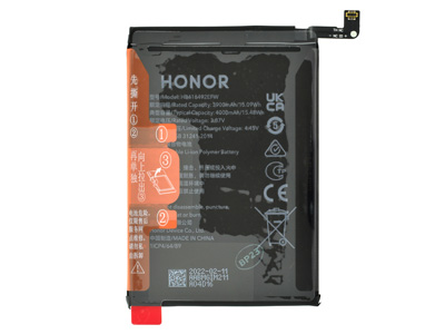 Honor Honor X8 - HB416492EFW Batteria 4000 mAh Li-Ion **Bulk**