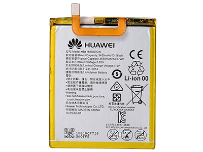Huawei Nexus 6P - HB416683ECW 3450 mAh Li-Ion Battery **Bulk**