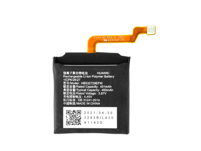 Huawei Watch 3 Classic - HB532729EFW 460 mAh Li-Ion Battery **Bulk**