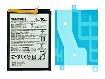 Samsung SM-M115 Galaxy M11 - HQ-S71BK 5000 mAh Battery + Adhesive **Bulk**