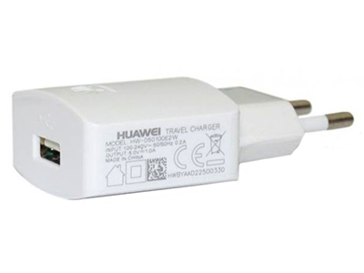 Huawei Y635 Dual-Sim - HW-050100E2W Wall Charger 1A White  **Bulk**