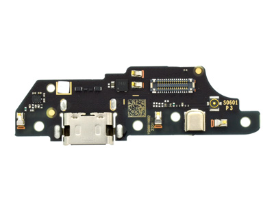 Motorola Moto E20 - Sub Board + Plug In + Microfono