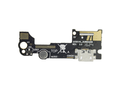 Asus ZenFone 3 Laser Vers. ZC551KL / Z01BD - Sub Board + Plug In + Microfono