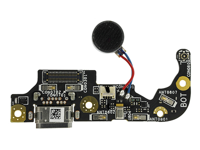 Asus ZenFone 3 Vers. ZE520KL / Z017D - Sub Board + Plug In + Vibration