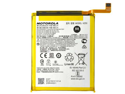 Motorola Moto G8 Power - KZ50 Batteria Litio 5000 mAh slim **Bulk**