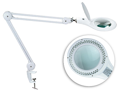 SonyEricsson K310i - Table lamp 90 LED lights 22W power White with 3 diopter CE magnifying glass