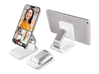 Oppo A5 2020 - Desktop holder for Smartphone and Tablet EasyDesk White