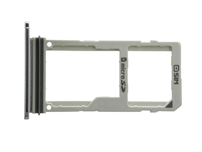 Lg H930 V30 - Sim Card 2/SD Card Holder Silver
