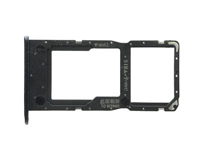 Huawei Honor 10 Lite - Sim Card 2/SD Card Holder Blue
